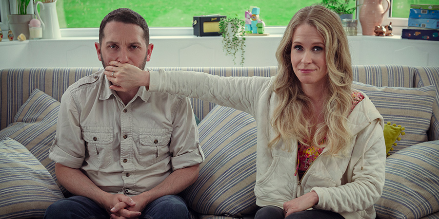 Meet The Richardsons. Image shows from L to R: Jon (Jon Richardson), Lucy (Lucy Beaumont). Meet The Richardsons. Image shows from L to R: Jon (Jon Richardson), Lucy (Lucy Beaumont).