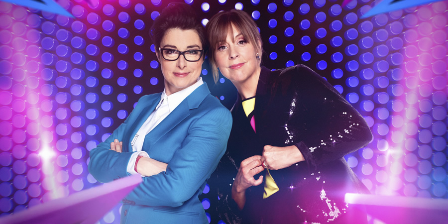 Mel & Sue - Let's Sing And Dance For Comic Relief. Image shows from L to R: Mel Giedroyc, Sue Perkins. Copyright: BBC. Mel & Sue - Let's Sing And Dance For Comic Relief. Image shows from L to R: Mel Giedroyc, Sue Perkins. Copyright: BBC.