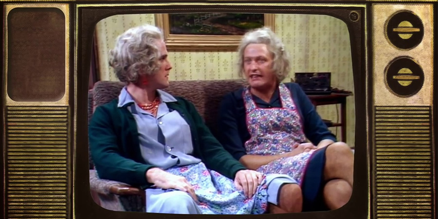 Monty Python's Flying Circus. Image shows from L to R: John Cleese, Graham Chapman. Copyright: BBC. Monty Python's Flying Circus. Image shows from L to R: John Cleese, Graham Chapman. Copyright: BBC.