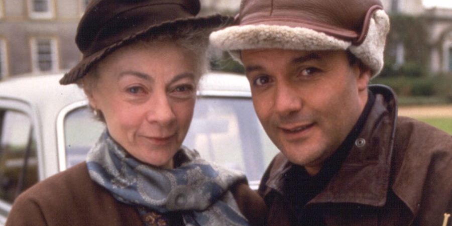 Mulberry. Image shows from L to R: Miss Farnaby (Geraldine McEwan), Mulberry (Karl Howman). Copyright: BBC. Mulberry. Image shows from L to R: Miss Farnaby (Geraldine McEwan), Mulberry (Karl Howman). Copyright: BBC.