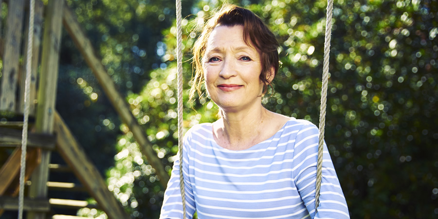 Mum. Cathy (Lesley Manville). Mum. Cathy (Lesley Manville).