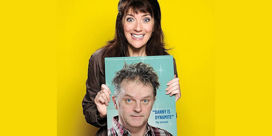 My Obsession. Image shows from L to R: Fan (Suki Webster), Danny Heywood (Paul Merton). My Obsession. Image shows from L to R: Fan (Suki Webster), Danny Heywood (Paul Merton).