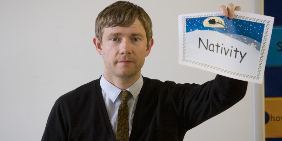 Nativity!. Paul Maddens (Martin Freeman). Copyright: Mirrorball Films. Nativity!. Paul Maddens (Martin Freeman). Copyright: Mirrorball Films.
