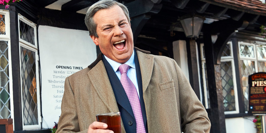 Nigel Farage Gets His Life Back. Nigel Farage (Kevin Bishop). Copyright: Zeppotron. Nigel Farage Gets His Life Back. Nigel Farage (Kevin Bishop). Copyright: Zeppotron.