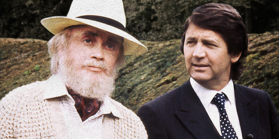 Norbert Smith - A Life. Image shows from L to R: Sir Norbert Smith (Harry Enfield), Melvyn Bragg. Copyright: Hat Trick Productions. Norbert Smith - A Life. Image shows from L to R: Sir Norbert Smith (Harry Enfield), Melvyn Bragg. Copyright: Hat Trick Productions.