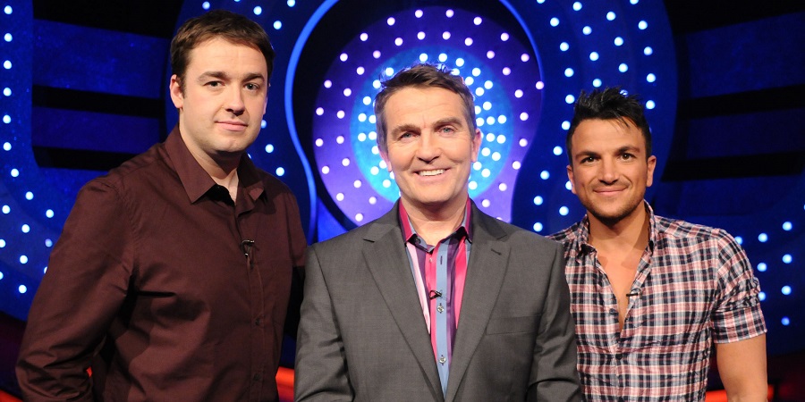 Odd One In. Image shows from L to R: Jason Manford, Bradley Walsh, Peter Andre. Copyright: Zeppotron. Odd One In. Image shows from L to R: Jason Manford, Bradley Walsh, Peter Andre. Copyright: Zeppotron.