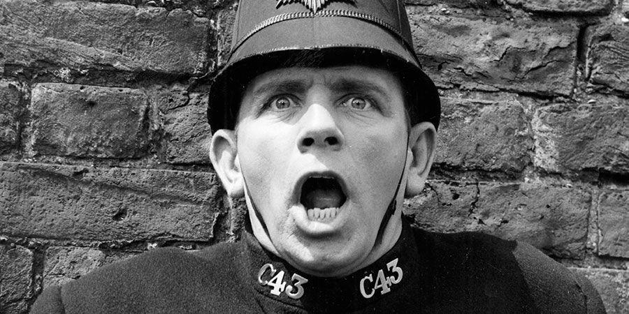 On The Beat. Norman Wisdom. Copyright: ITV. On The Beat. Norman Wisdom. Copyright: ITV.