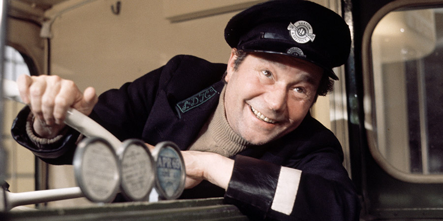 On The Buses. Stan Butler (Reg Varney). Copyright: London Weekend Television. On The Buses. Stan Butler (Reg Varney). Copyright: London Weekend Television.