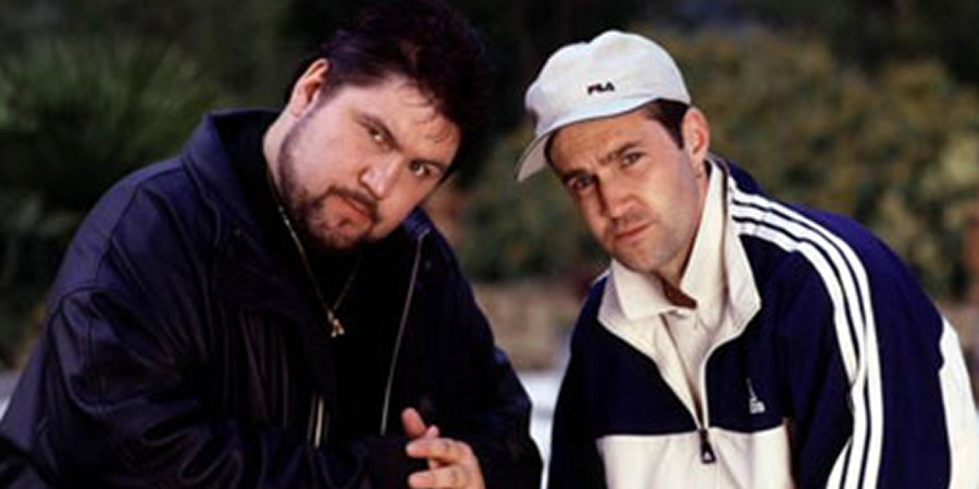 'Orrible. Image shows from L to R: Sean (Ricky Grover), Paul Clarke (Johnny Vaughan). 'Orrible. Image shows from L to R: Sean (Ricky Grover), Paul Clarke (Johnny Vaughan).