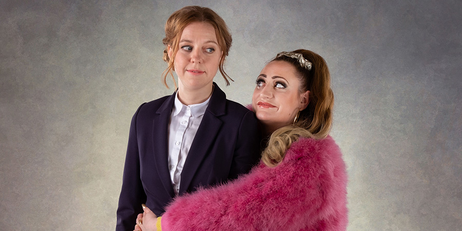 The Other One. Image shows from L to R: Cathy (Ellie White), Cat (Lauren Socha). The Other One. Image shows from L to R: Cathy (Ellie White), Cat (Lauren Socha).