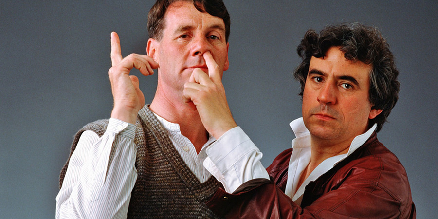 Image shows from L to R: Michael Palin, Terry Jones. Image shows from L to R: Michael Palin, Terry Jones.