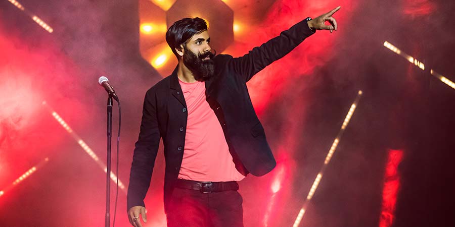 Paul Chowdhry: Live Innit. Paul Chowdhry. Copyright: Avalon Television. Paul Chowdhry: Live Innit. Paul Chowdhry. Copyright: Avalon Television.