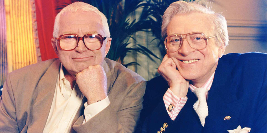 Perry & Croft: The Sitcoms. Image shows from L to R: David Croft, Jimmy Perry. Copyright: BBC. Perry & Croft: The Sitcoms. Image shows from L to R: David Croft, Jimmy Perry. Copyright: BBC.