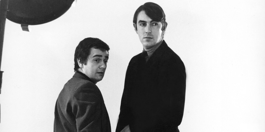 Image shows from L to R: Dudley Moore, Peter Cook. Copyright: BBC. Image shows from L to R: Dudley Moore, Peter Cook. Copyright: BBC.
