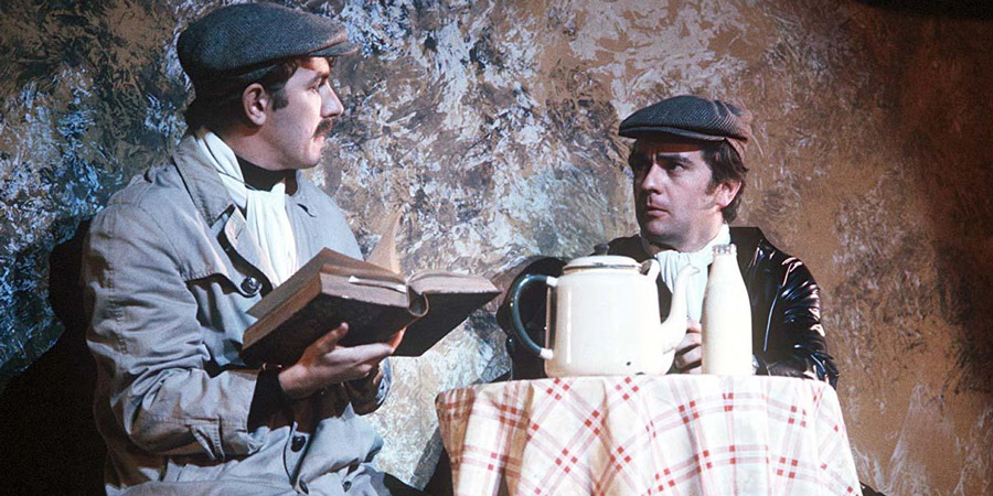 Peter Cook & Dudley Moore: The Missing Sketches. Image shows from L to R: Peter Cook, Dudley Moore. Copyright: Alan Messer / REX / Shutterstock. Peter Cook & Dudley Moore: The Missing Sketches. Image shows from L to R: Peter Cook, Dudley Moore. Copyright: Alan Messer / REX / Shutterstock.