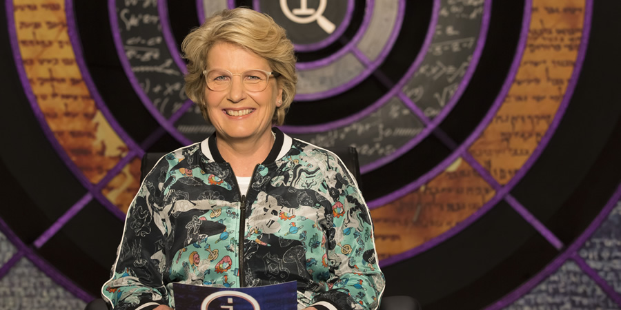 QI. Sandi Toksvig. Copyright: TalkbackThames. QI. Sandi Toksvig. Copyright: TalkbackThames.