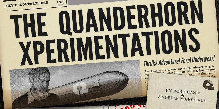 The Quanderhorn Xperimentations. Copyright: ABsoLuTeLy Productions. The Quanderhorn Xperimentations. Copyright: ABsoLuTeLy Productions.