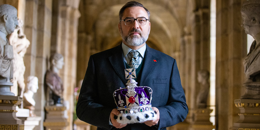 The Queen And I. Jack Barker (David Walliams). Copyright: King Bert Productions. The Queen And I. Jack Barker (David Walliams). Copyright: King Bert Productions.