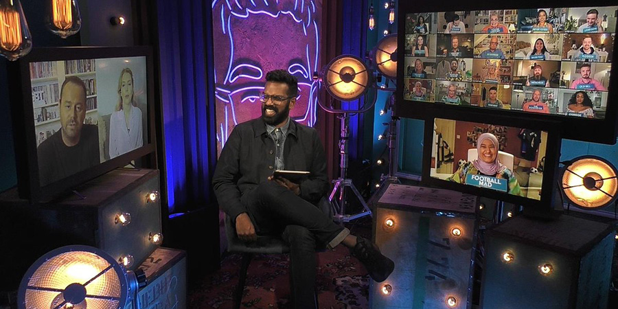 The Ranganation. Romesh Ranganathan. Copyright: Zeppotron. The Ranganation. Romesh Ranganathan. Copyright: Zeppotron.