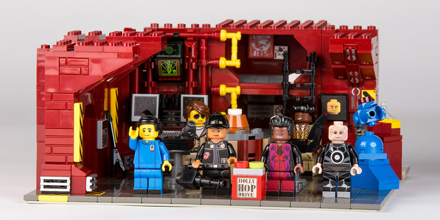 Red Dwarf Lego. Copyright: Bob Turner. Red Dwarf Lego. Copyright: Bob Turner.