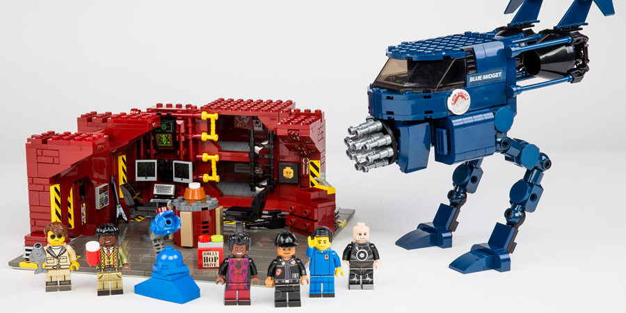 Red Dwarf Lego. Copyright: Bob Turner. Red Dwarf Lego. Copyright: Bob Turner.