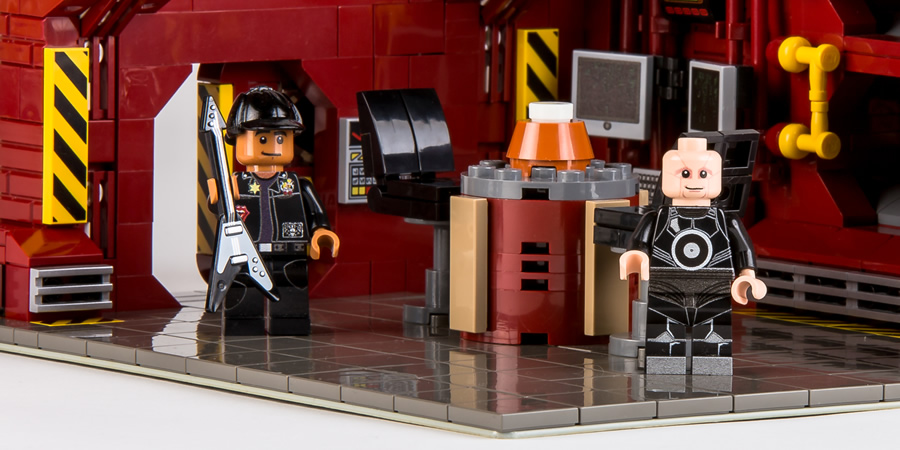 Red Dwarf Lego. Copyright: Bob Turner. Red Dwarf Lego. Copyright: Bob Turner.
