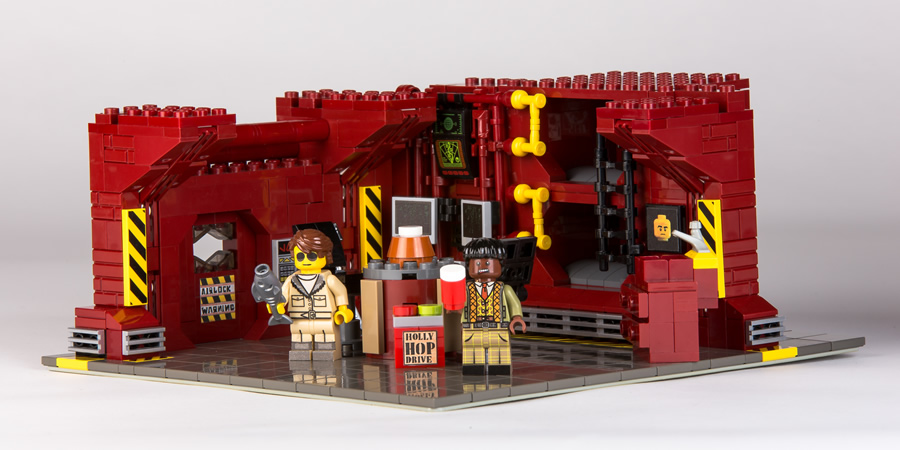 Red Dwarf Lego. Copyright: Bob Turner. Red Dwarf Lego. Copyright: Bob Turner.