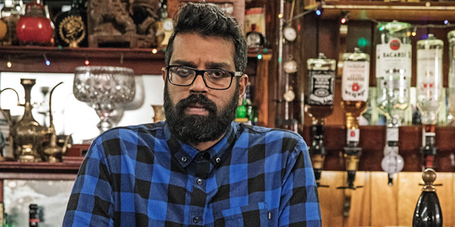 The Reluctant Landlord. Romesh (Romesh Ranganathan). Copyright: What Larks Productions. The Reluctant Landlord. Romesh (Romesh Ranganathan). Copyright: What Larks Productions.