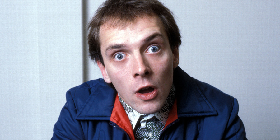 Kevin Turvey - The Man Behind The Green Door. 'Himself' (Rik Mayall). Copyright: BBC. Kevin Turvey - The Man Behind The Green Door. 'Himself' (Rik Mayall). Copyright: BBC.