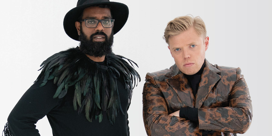 Rob And Romesh Vs. Image shows from L to R: Romesh Ranganathan, Rob Beckett. Copyright: CPL Productions. Rob And Romesh Vs. Image shows from L to R: Romesh Ranganathan, Rob Beckett. Copyright: CPL Productions.