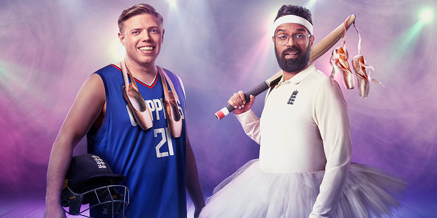 Rob And Romesh Vs. Image shows from L to R: Rob Beckett, Romesh Ranganathan. Copyright: CPL Productions. Rob And Romesh Vs. Image shows from L to R: Rob Beckett, Romesh Ranganathan. Copyright: CPL Productions.