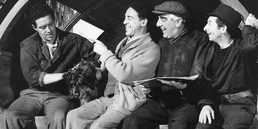 Rooney. Image shows from L to R: James Ignatius Rooney (John Gregson), Micky Hart (Eddie Byrne), Tim Hennessy (Noel Purcell), Joe O'Connor (Jack MacGowran). Rooney. Image shows from L to R: James Ignatius Rooney (John Gregson), Micky Hart (Eddie Byrne), Tim Hennessy (Noel Purcell), Joe O'Connor (Jack MacGowran).