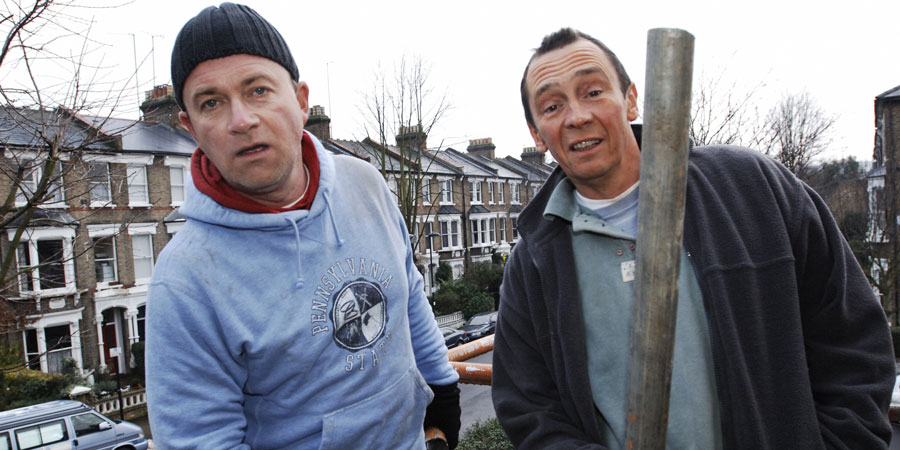 Harry & Paul. Image shows from L to R: Harry Enfield, Paul Whitehouse. Copyright: Tiger Aspect Productions. Harry & Paul. Image shows from L to R: Harry Enfield, Paul Whitehouse. Copyright: Tiger Aspect Productions.