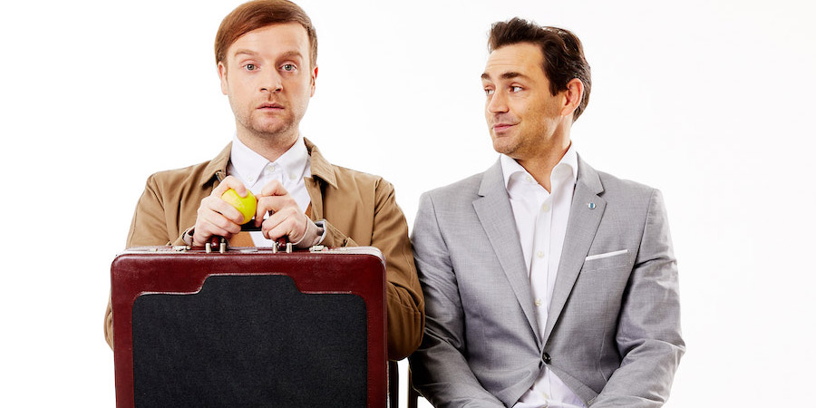 Running Naked. Image shows from L to R: Ben (Andrew Gower), Mark (Matthew McNulty). Copyright: North Of Watford Film & TV. Running Naked. Image shows from L to R: Ben (Andrew Gower), Mark (Matthew McNulty). Copyright: North Of Watford Film & TV.