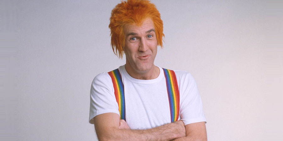 Russ Abbot's Saturday Madhouse. Russ Abbot. Copyright: London Weekend Television. Russ Abbot's Saturday Madhouse. Russ Abbot. Copyright: London Weekend Television.