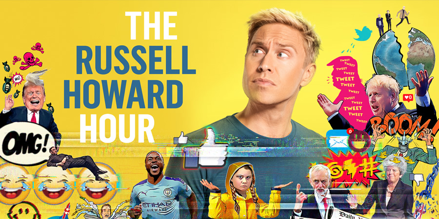 The Russell Howard Hour. Russell Howard. Copyright: Avalon Television. The Russell Howard Hour. Russell Howard. Copyright: Avalon Television.