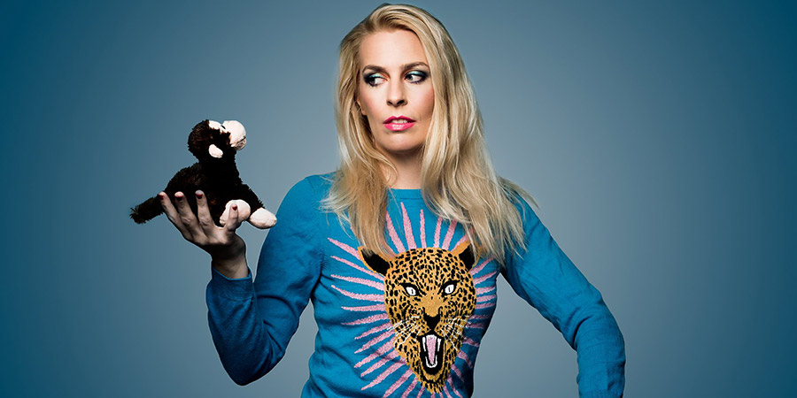 Sara Pascoe: The Modern Monkey. Sara Pascoe. Copyright: BBC. Sara Pascoe: The Modern Monkey. Sara Pascoe. Copyright: BBC.