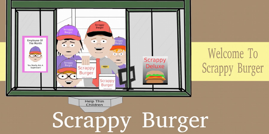 Scrappy Burger. Scrappy Burger.