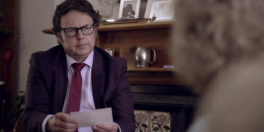 Sexy Murder. Christoph Spinelli (Rich Fulcher). Copyright: Roughcut Television. Sexy Murder. Christoph Spinelli (Rich Fulcher). Copyright: Roughcut Television.