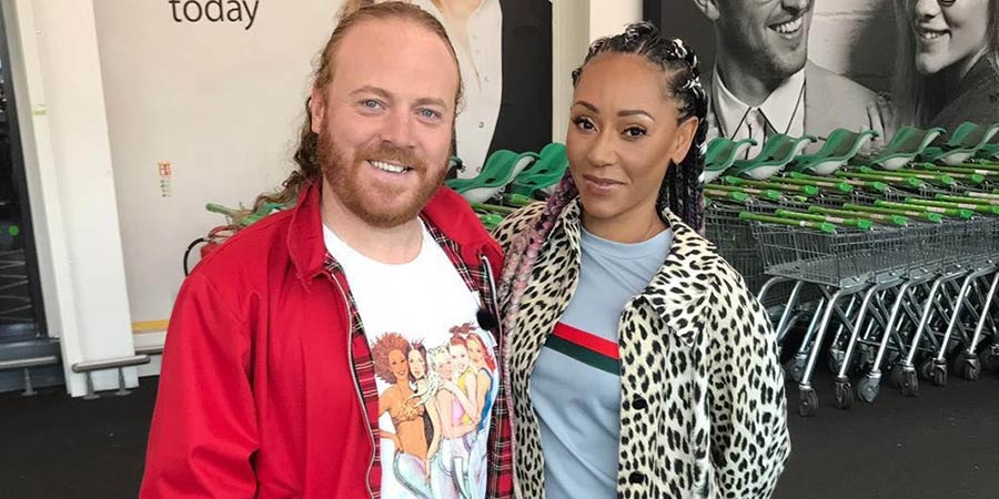 Shopping With Keith Lemon. Image shows from L to R: Leigh Francis, Melanie Brown. Shopping With Keith Lemon. Image shows from L to R: Leigh Francis, Melanie Brown.