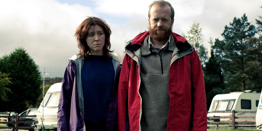 Sightseers. Image shows from L to R: Tina (Alice Lowe), Chris (Steve Oram). Copyright: Studio Canal. Sightseers. Image shows from L to R: Tina (Alice Lowe), Chris (Steve Oram). Copyright: Studio Canal.