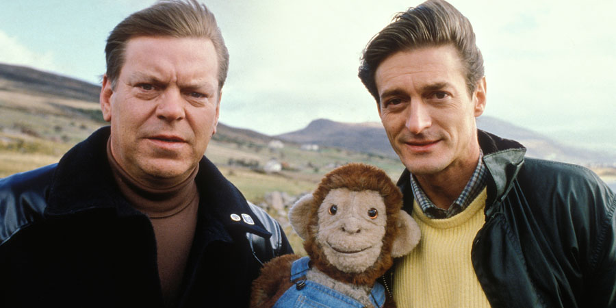 Sleepers. Image shows from L to R: Albert Robinson (Warren Clarke), Jeremy Coward (Nigel Havers). Copyright: Cinema Verity. Sleepers. Image shows from L to R: Albert Robinson (Warren Clarke), Jeremy Coward (Nigel Havers). Copyright: Cinema Verity.