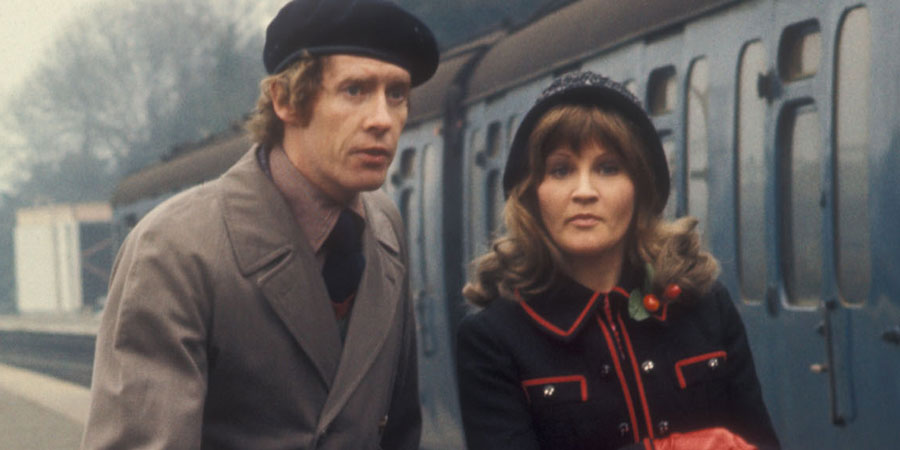 Some Mothers Do 'Ave 'Em. Image shows from L to R: Frank Spencer (Michael Crawford), Betty Spencer (Michele Dotrice). Copyright: BBC. Some Mothers Do 'Ave 'Em. Image shows from L to R: Frank Spencer (Michael Crawford), Betty Spencer (Michele Dotrice). Copyright: BBC.