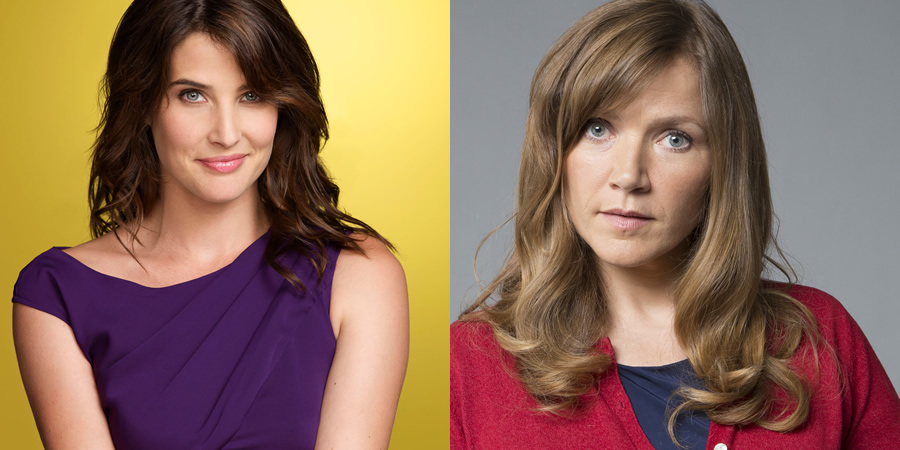 Songbird. Image shows from L to R: Cobie Smulders, Jessica Hynes. Copyright: Unstoppable Entertainment. Songbird. Image shows from L to R: Cobie Smulders, Jessica Hynes. Copyright: Unstoppable Entertainment.