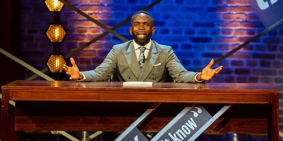 Sorry, I Didn't Know. Jimmy Akingbola. Copyright: Triforce Productions. Sorry, I Didn't Know. Jimmy Akingbola. Copyright: Triforce Productions.