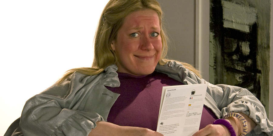 Sorry, I've Got No Head. Anna Crilly. Copyright: So Television. Sorry, I've Got No Head. Anna Crilly. Copyright: So Television.