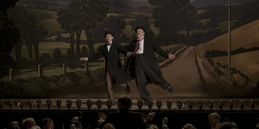 Stan & Ollie. Image shows from L to R: Stan Laurel (Steve Coogan), Oliver Hardy (John C. Reilly). Stan & Ollie. Image shows from L to R: Stan Laurel (Steve Coogan), Oliver Hardy (John C. Reilly).