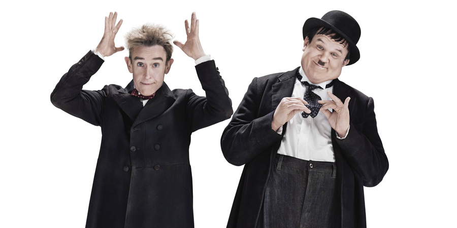 Stan & Ollie. Image shows from L to R: Stan Laurel (Steve Coogan), Oliver Hardy (John C. Reilly). Stan & Ollie. Image shows from L to R: Stan Laurel (Steve Coogan), Oliver Hardy (John C. Reilly).