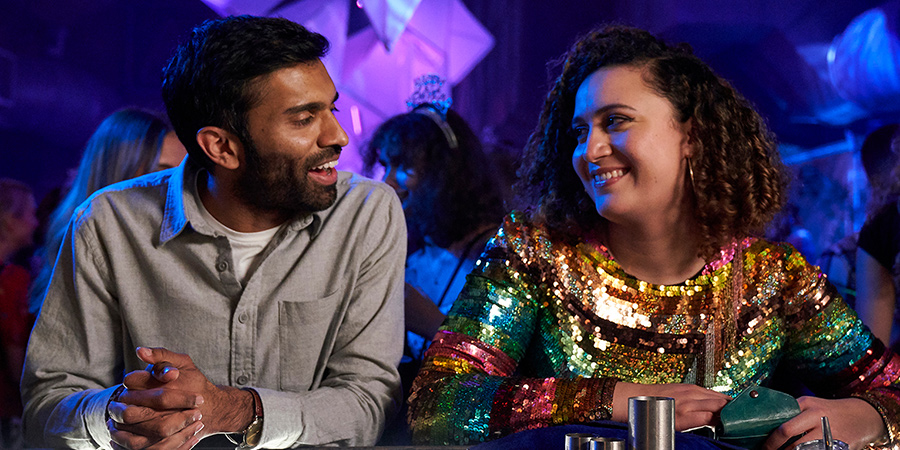 Starstruck. Image shows from L to R: Tom (Nikesh Patel), Rose (Rose Matafeo). Copyright: Avalon Television. Starstruck. Image shows from L to R: Tom (Nikesh Patel), Rose (Rose Matafeo). Copyright: Avalon Television.