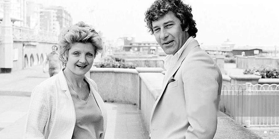 That Beryl Marston...!. Image shows from L to R: Georgie Bodley (Julia McKenzie), Gerry Bodley (Gareth Hunt). Copyright: Southern Television. That Beryl Marston...!. Image shows from L to R: Georgie Bodley (Julia McKenzie), Gerry Bodley (Gareth Hunt). Copyright: Southern Television.